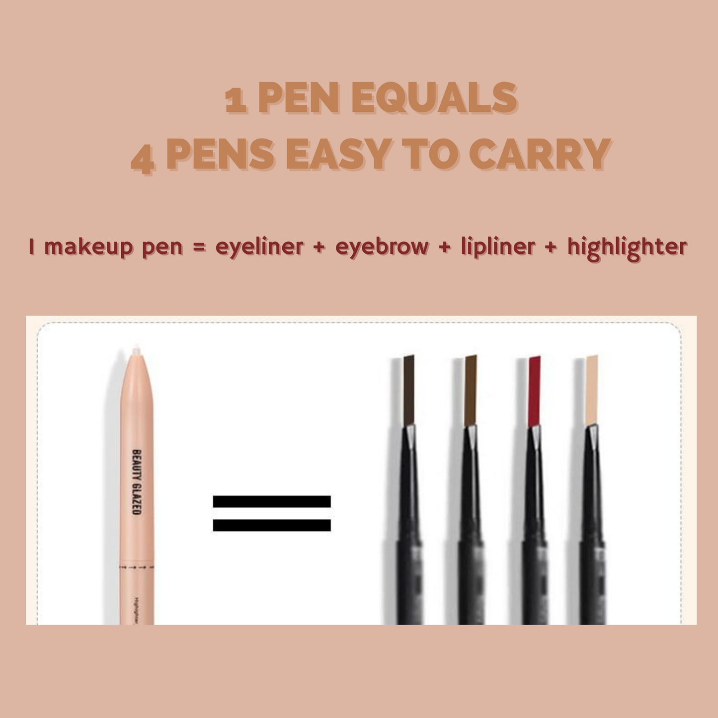PENTAGLAM - 4 in 1 makeup pencil