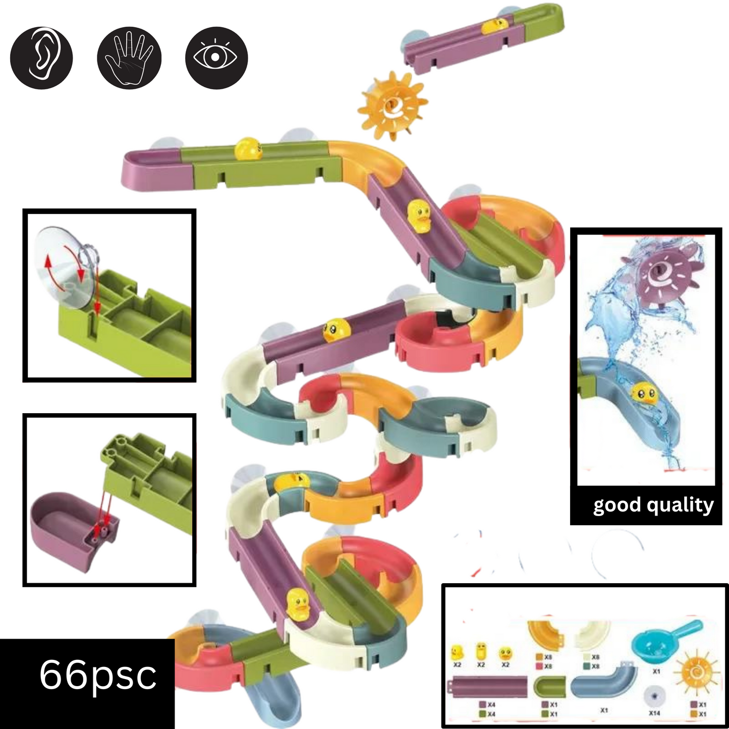 SPLASHY CREATIVITY BATH TOY