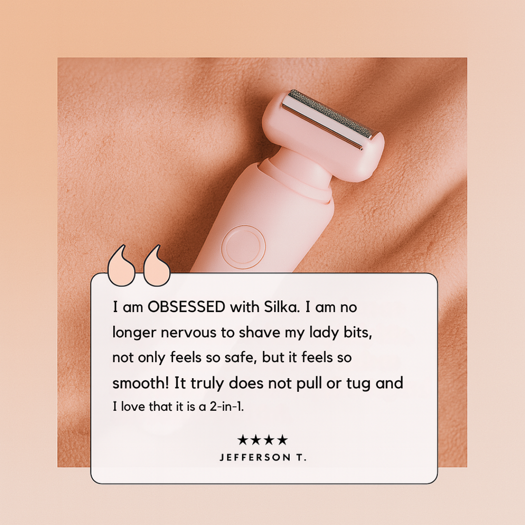 SILKA™ - Reveal Your Smoothest Self – Gentle on skin. Tough on hair.