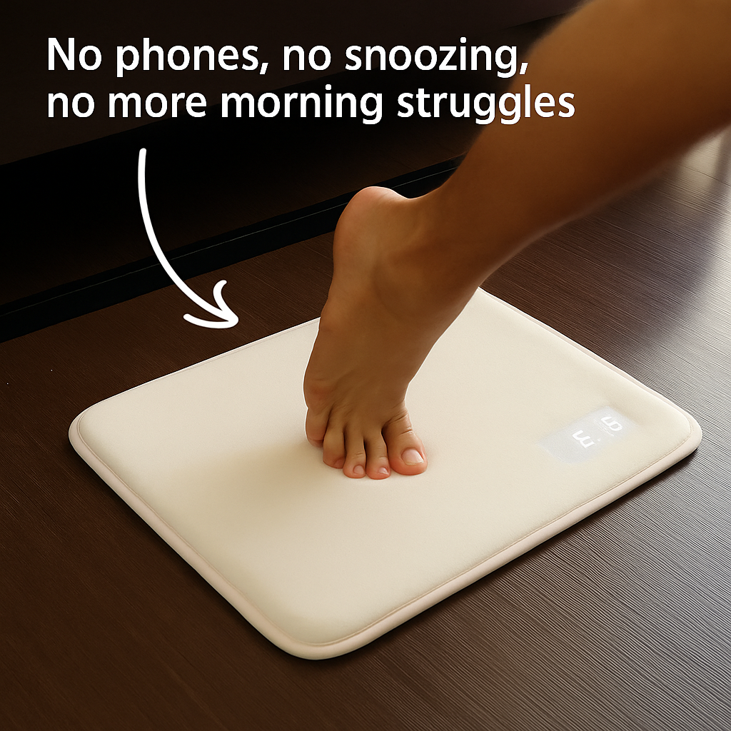 FootWake™ – Your feet are the alarm clock.