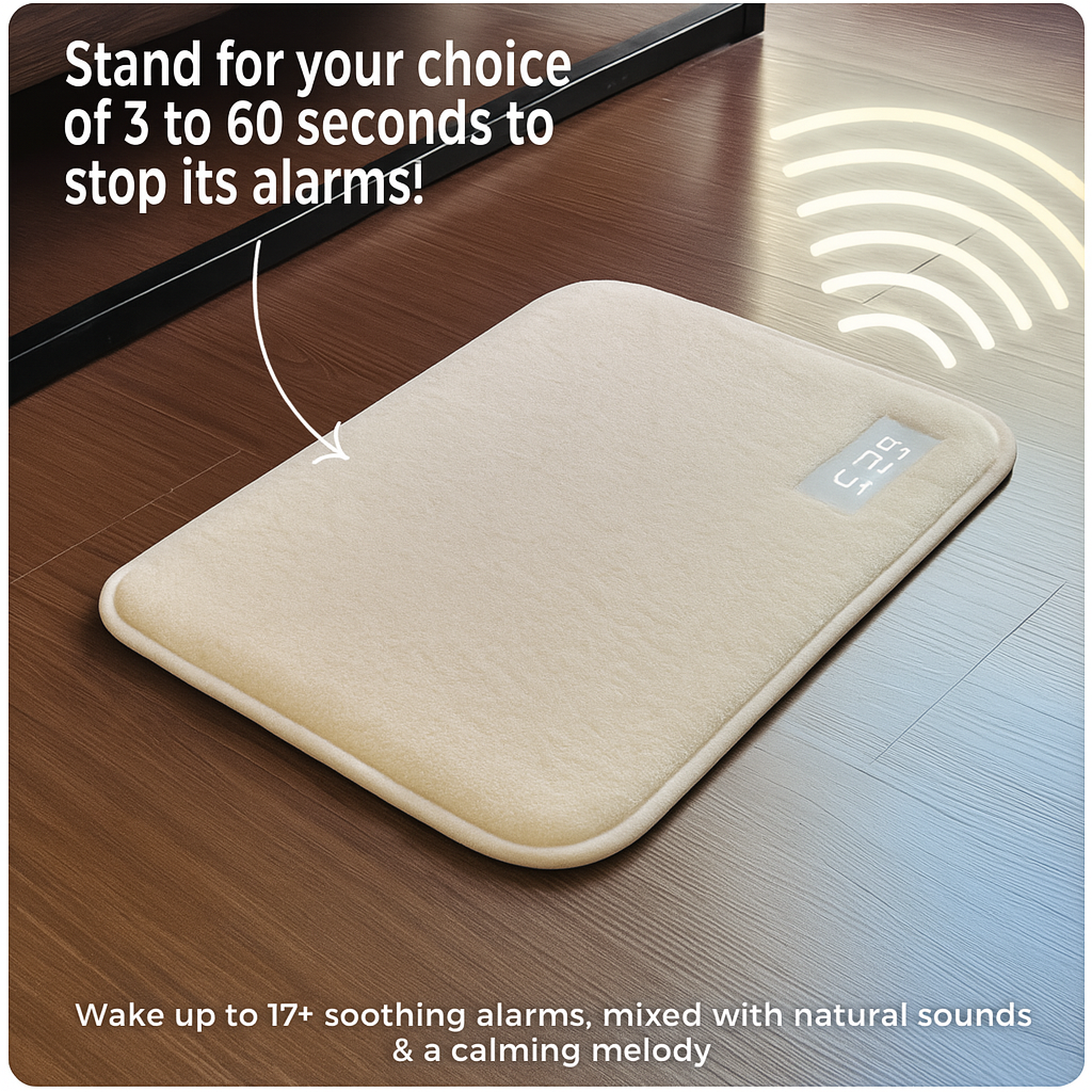 FootWake™ – Your feet are the alarm clock.