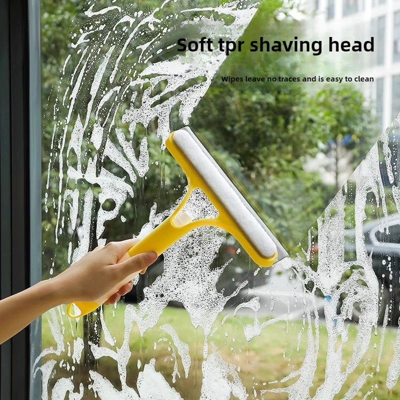 Squirt ‘n’ Swipe™- One swipe and the mess (or ex) is gone.