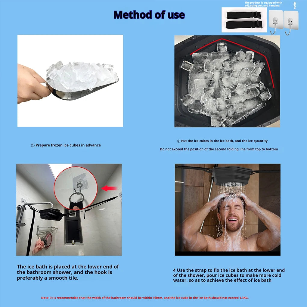 FrostFall™ -Ice Therapy. In Your Shower. Instantly.