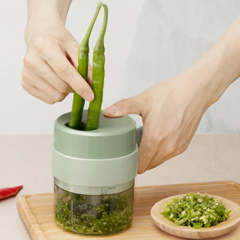ChopChop™- Cuts veggies. Cleans dishes. Saves marriages.