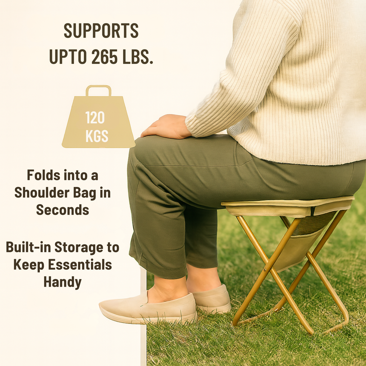 SitGo™-"Instant relief from standing fatigue"