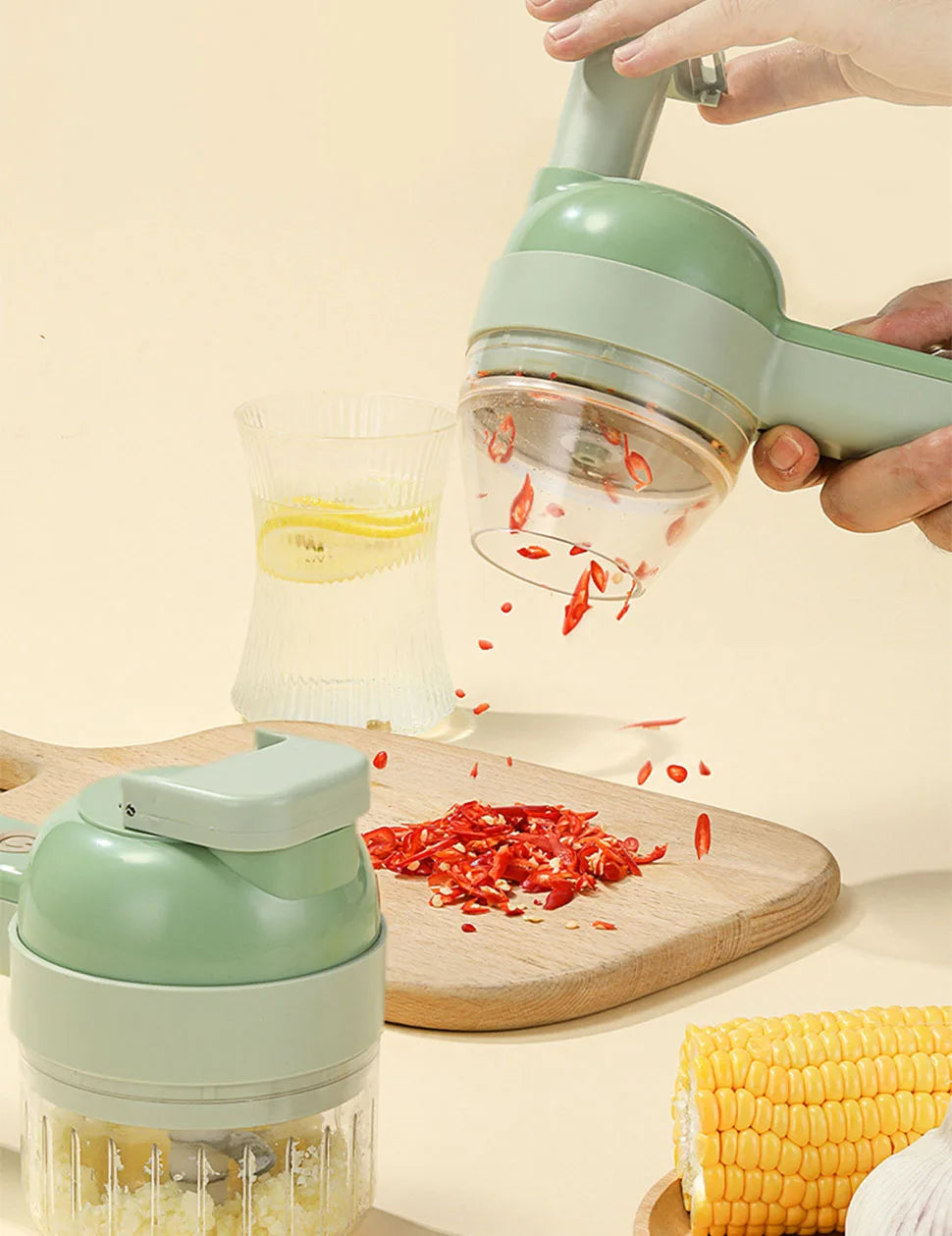ChopChop™- Cuts veggies. Cleans dishes. Saves marriages.