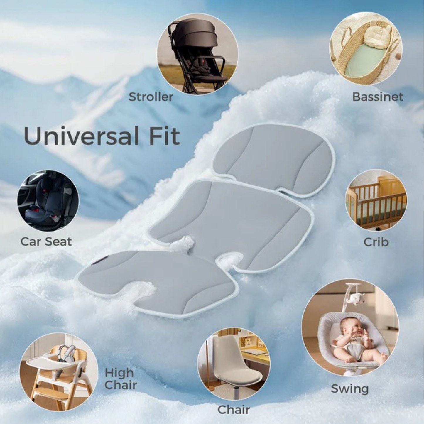 ChillNest™- cooling Baby pad