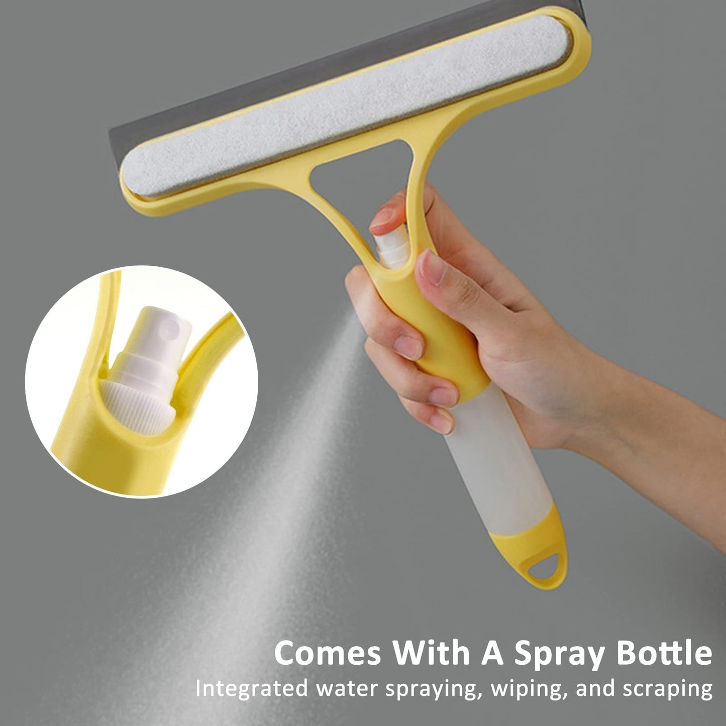 Squirt ‘n’ Swipe™- One swipe and the mess (or ex) is gone.