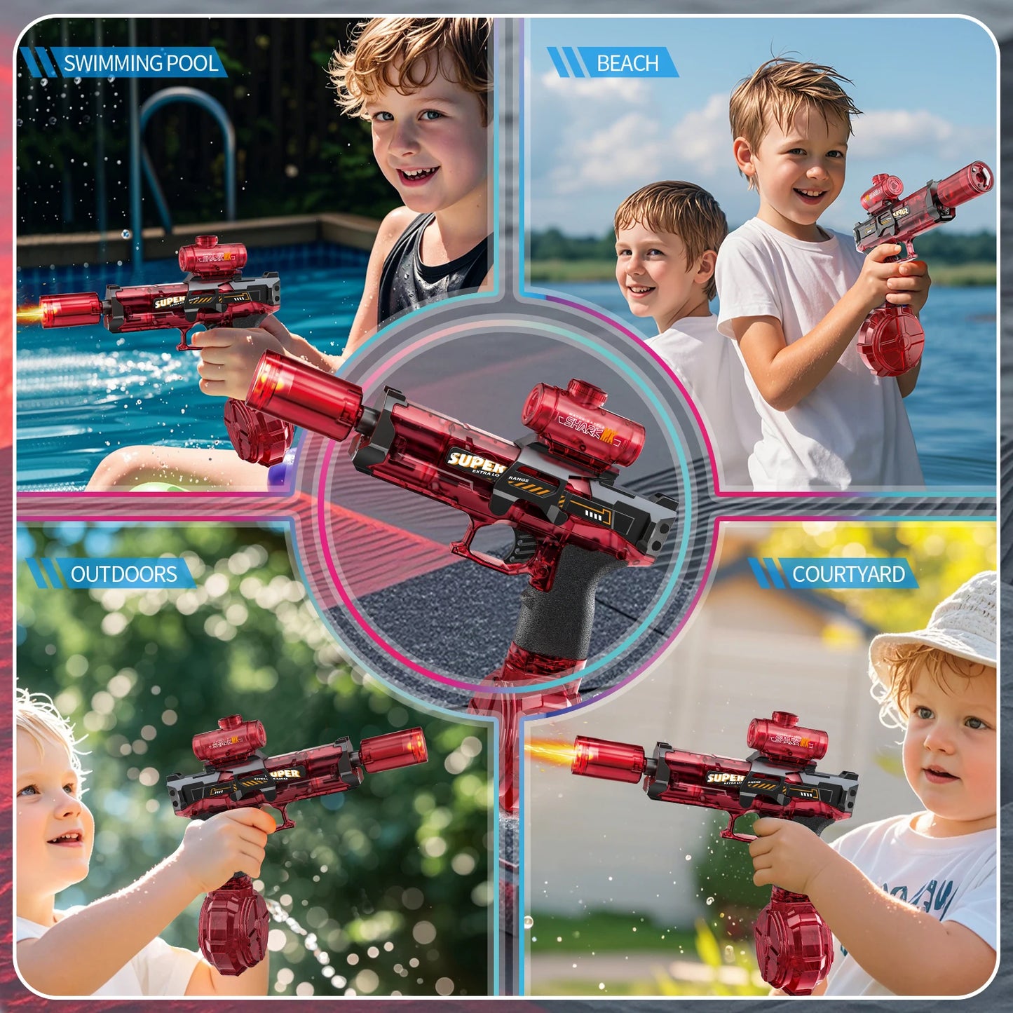 BlazeShot™- Unleash the Firepower of Water