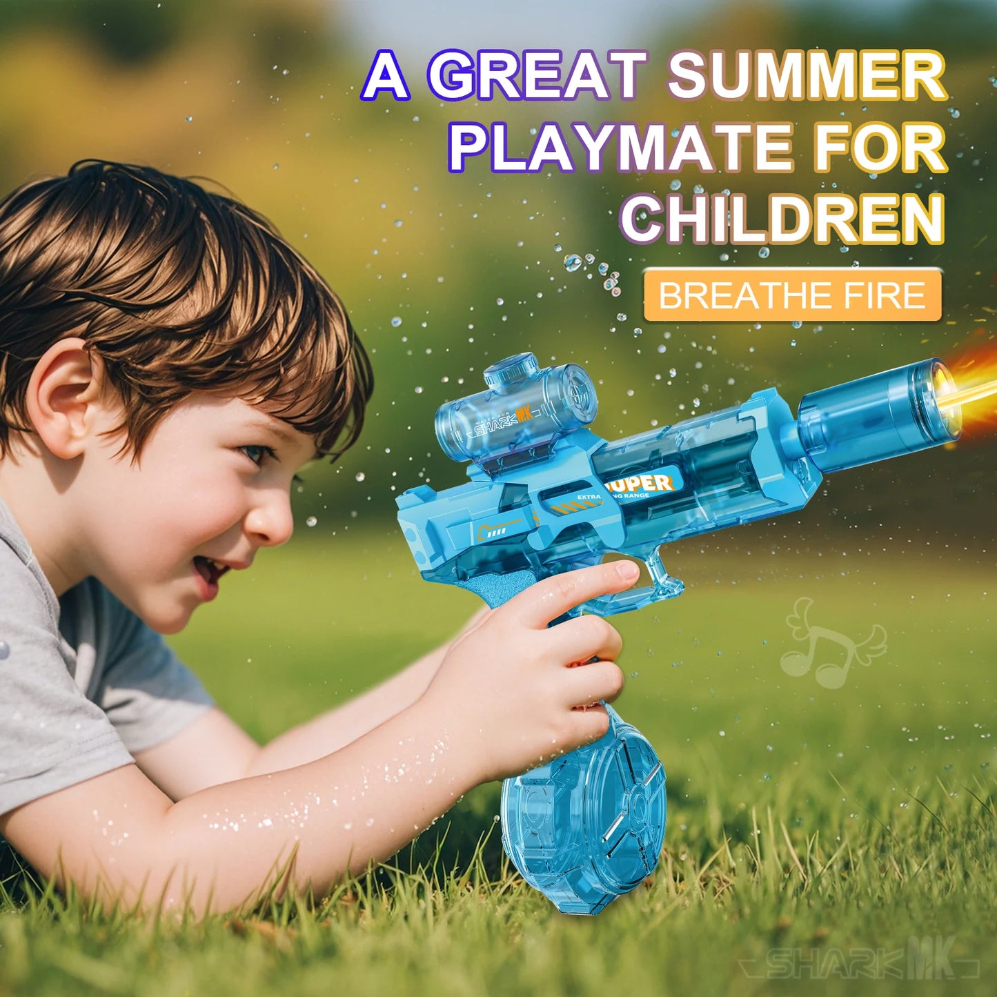 BlazeShot™- Unleash the Firepower of Water