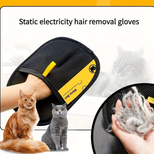 Pet Static Hair Removal Gloves