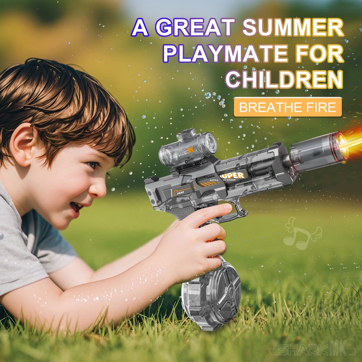 BlazeShot™- Unleash the Firepower of Water